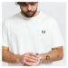 FRED PERRY Crew Neck Tee Snow White