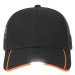 BLACK & DECKER CAP Pracovní kšiltovka se svítilnou, černá, velikost