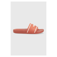 Pantofle Levi's JUNE 3D S dámské, růžová barva, D7536.0006
