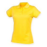 Henbury Dámské funkční polo tričko H476 Yellow