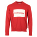 Calvin Klein Jeans Institutional Box Sweater Červená