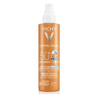 Vichy Capital Soleil Jemný sprej pro děti odpuzující písek SPF 50+ 200 ml