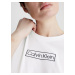Dámské tričko Lounge T-Shirt Reimagined Heritage CREW NECK 000QS6798E100 bílá - Calvin Klein