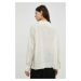 Košile Drykorn Namida dámská, béžová barva, relaxed, s klasickým límcem