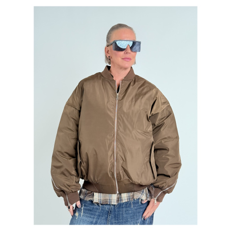 Hnědý bomber RESTO