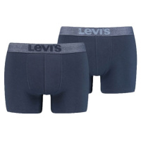 Levi's® BOXER BRIEF 2P Pánské boxerky, tmavě modrá, velikost