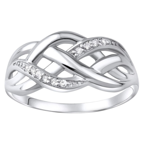 Luxusní stříbrný prsten ELISEE se zirkony Silvego