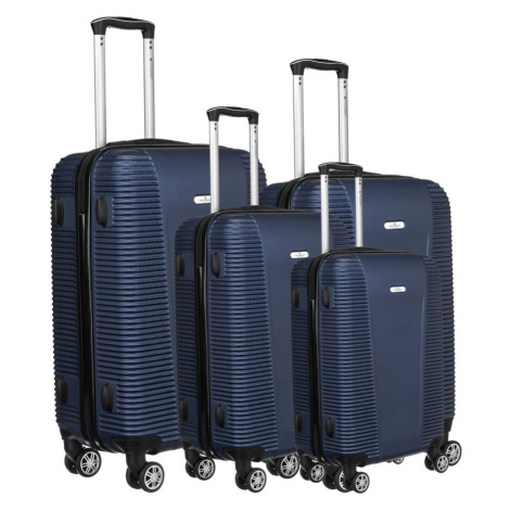 Sada čtyř pevných cestovních kufrů 4v1 Peterson