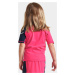 Dětské plavecké UV triko Didriksons Surf Růžové