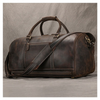 Cestovná taška s gravírovaním mena kožená kabelka