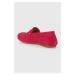 Semišové mokasíny Marc O'Polo dámské, růžová barva, na plochém podpatku, 40214623103300 NN2M3013