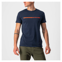CASTELLI Cyklistické triko s krátkým rukávem - VENTAGLIO TEE - modrá/červená