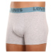 3PACK pánské boxerky Levis šedé (905045001 015)