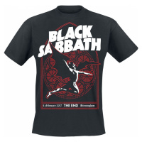 Black Sabbath The End Church Window Tričko černá