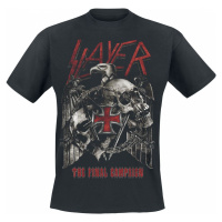 Slayer Final Campaign Eagle Tričko černá