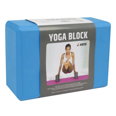 Pomůcka na cvičení Yate Yoga Block Barva: modrá