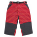 Chlapecké 3/4 plátěné kalhoty - NEVEREST K267, červená Barva: Červená