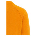 Svetr camel active knit 1/1 crewneck oranžová