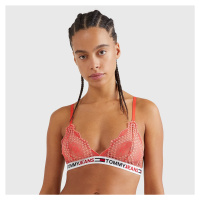 TOMMY JEANS ID Lace Unlined Triangle Bright Vermillion