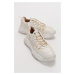LuviShoes Women's White Sneakers