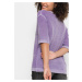 Bonprix BODYFLIRT svetr s potiskem Barva: Fialová, Mezinárodní