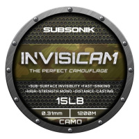 Sonik vlasec subsonik invisicam snag leader camo 100 m - 0,55 mm 45 lb
