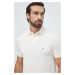 Polo tričko Tommy Hilfiger béžová barva, MW0MW17770