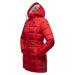 Dámský zimní kabát prošívaný kabát Daliee Navahoo - RED