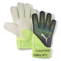 Puma ULTRA GRIP 4 Pánské brankářské rukavice, světle zelená, velikost