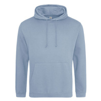 Just Hoods Unisex mikina s kapucí JH001 Dusty Blue