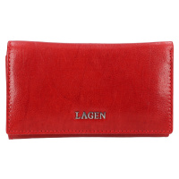 Lagen Dámská kožená peněženka LG-2151 RED