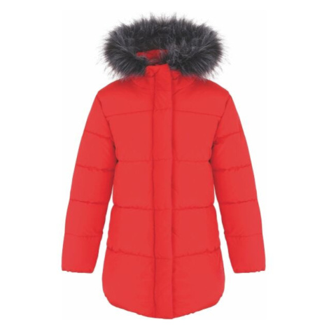 Loap Dívčí zimní kabát Dívčí zimní kabát, červená, velikost