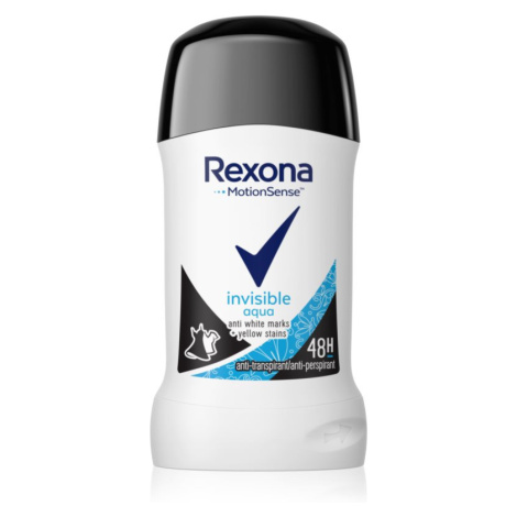 Rexona Invisible Antiperspirant antiperspirant Aqua 40 ml