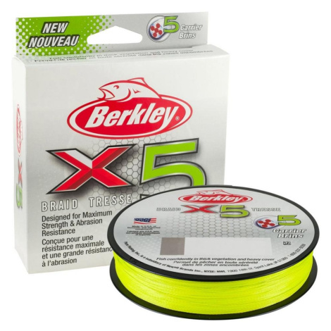Berkley Šňůra X5 Flame Green 150m - 0,30mm 31,5kg