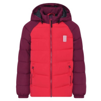LEGO® kidswear LWJIPE 704 Dívčí zimní bunda, růžová, velikost