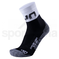 Dámské ponožky UYN CYCLING LIGHT SOCKS - černá/bílá /40