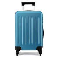 Konofactory Modrý odolný plastový kufr s TSA zámkem 