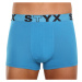 Pánské boxerky Styx sportovní guma světle modré (G969)
