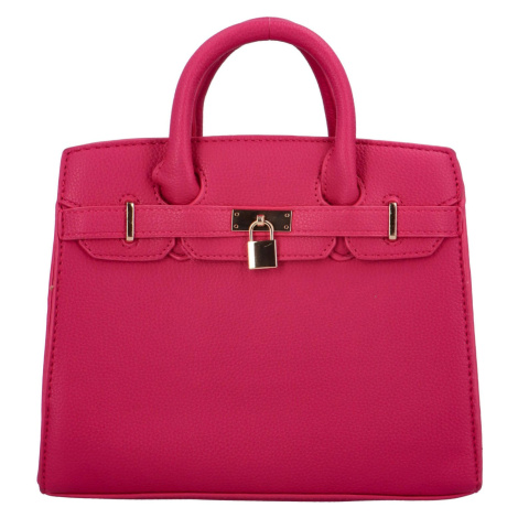 Trendová dámská kabelka do ruky Sorini, výrazná růžová MaxFly