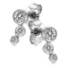 Hot Diamonds Stříbrné náušnice s diamanty Tender DE640