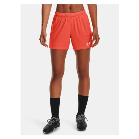 Oranžové dámské sportovní kraťasy Under Armour W Challenger Knit Short