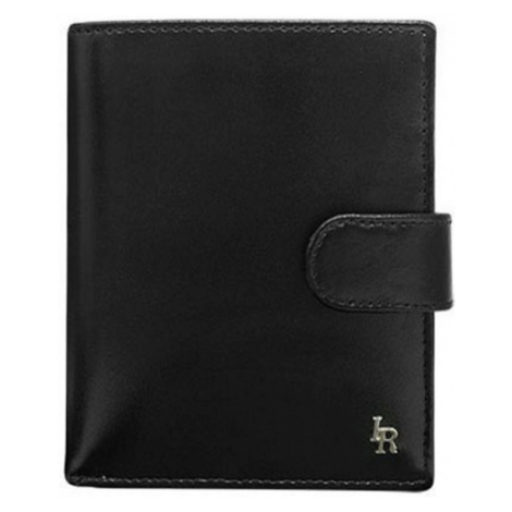 Pánská stylová kožená peněženka se zapínáním Stefan černá Loren
