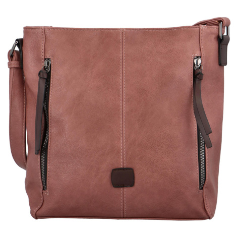 Trendy dámská crossbody Carys, růžová