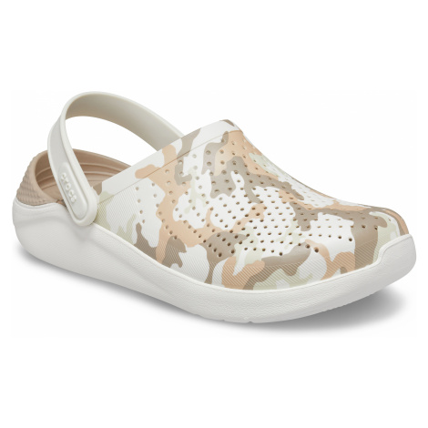 Crocs LiteRide™ Printed Camo Clog Almost White