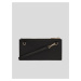 Černá dámská kožená kabelka KARL LAGERFELD Signature 2.0 Crossbody
