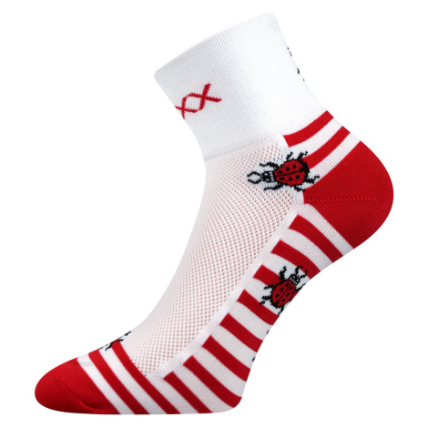 Voxx Ralf X Unisex vzorované sportovní ponožky BM000000591700100849 berušky
