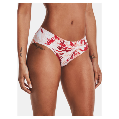 Under Armour Kalhotky PS Hipster 3Pack Print-PNK - Dámské