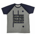 New Order tričko, Movement Raglan Grey &amp; Navy Blue, pánské