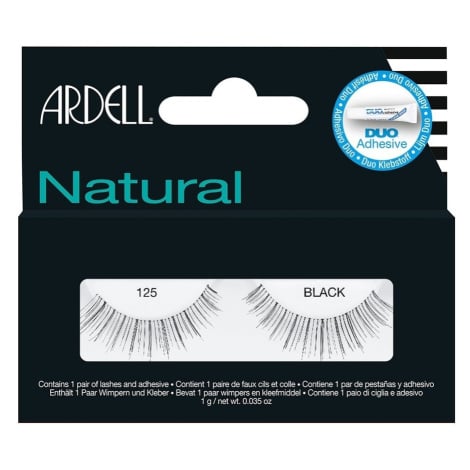 Ardell - 125 Black Umělé řasy 1 pieces Černá female