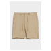 ŠORTKY GANT RELAXED LINEN DS SHORTS hnědá